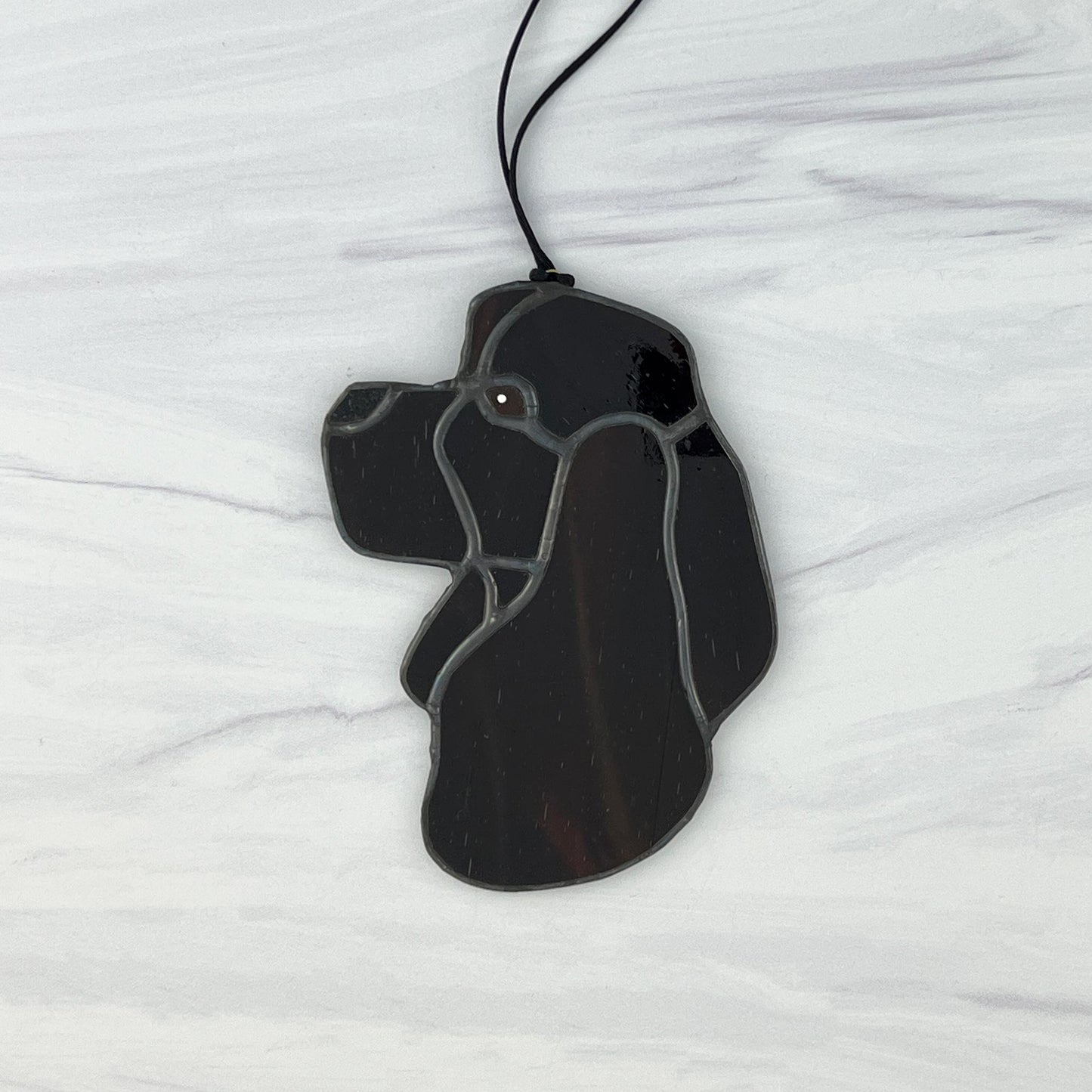American Cocker Spaniel Head - Chocolate