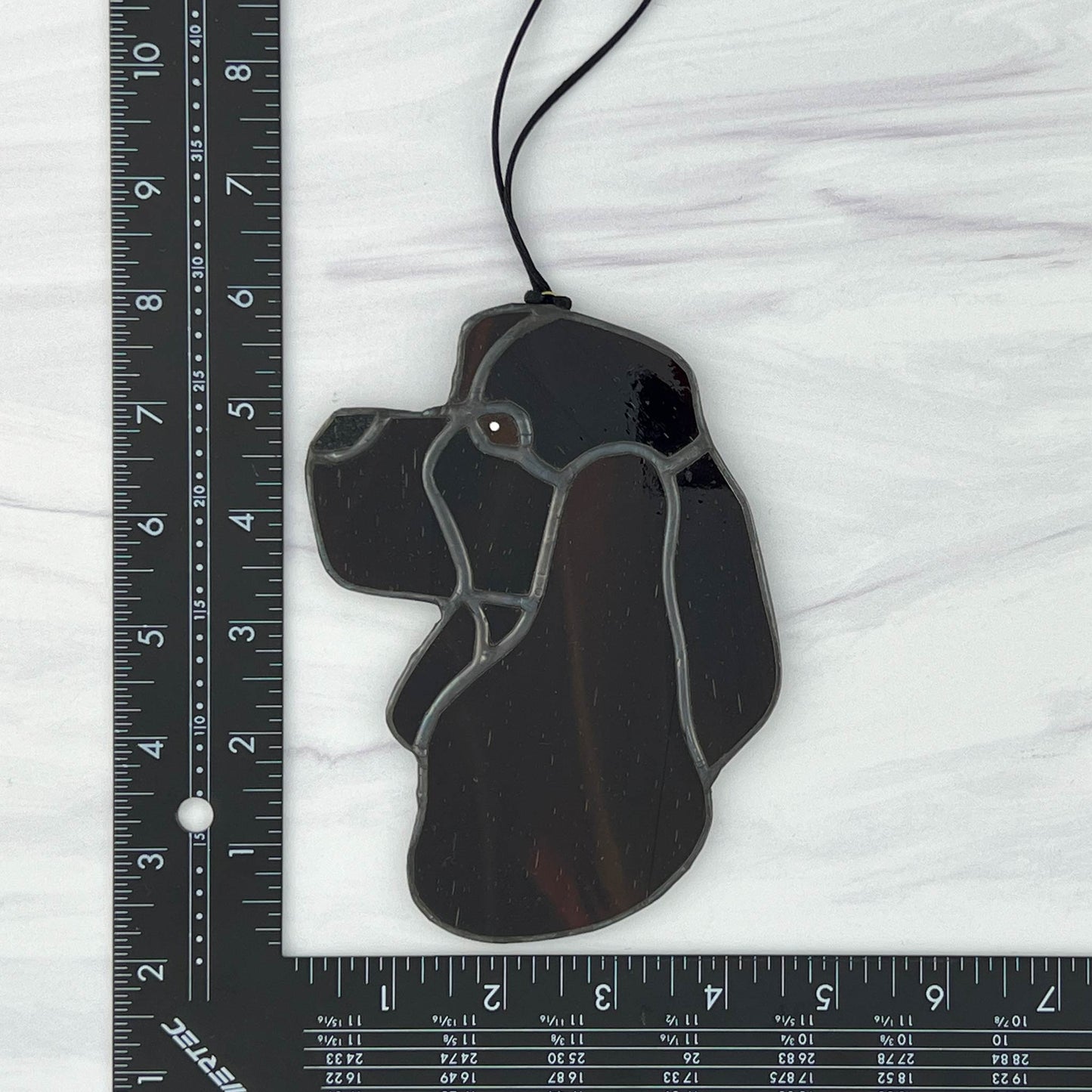 American Cocker Spaniel Head - Chocolate