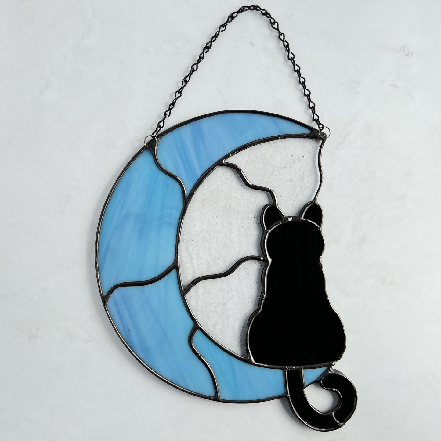 Cat on a Light Blue Moon