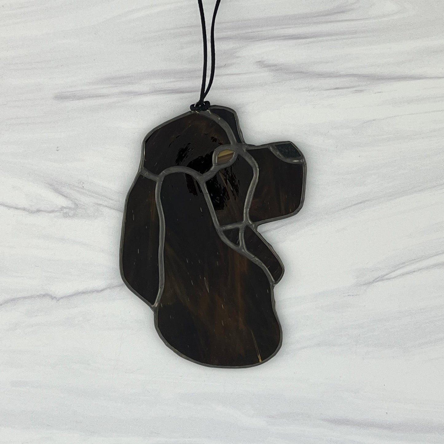 American Cocker Spaniel Head - Chocolate