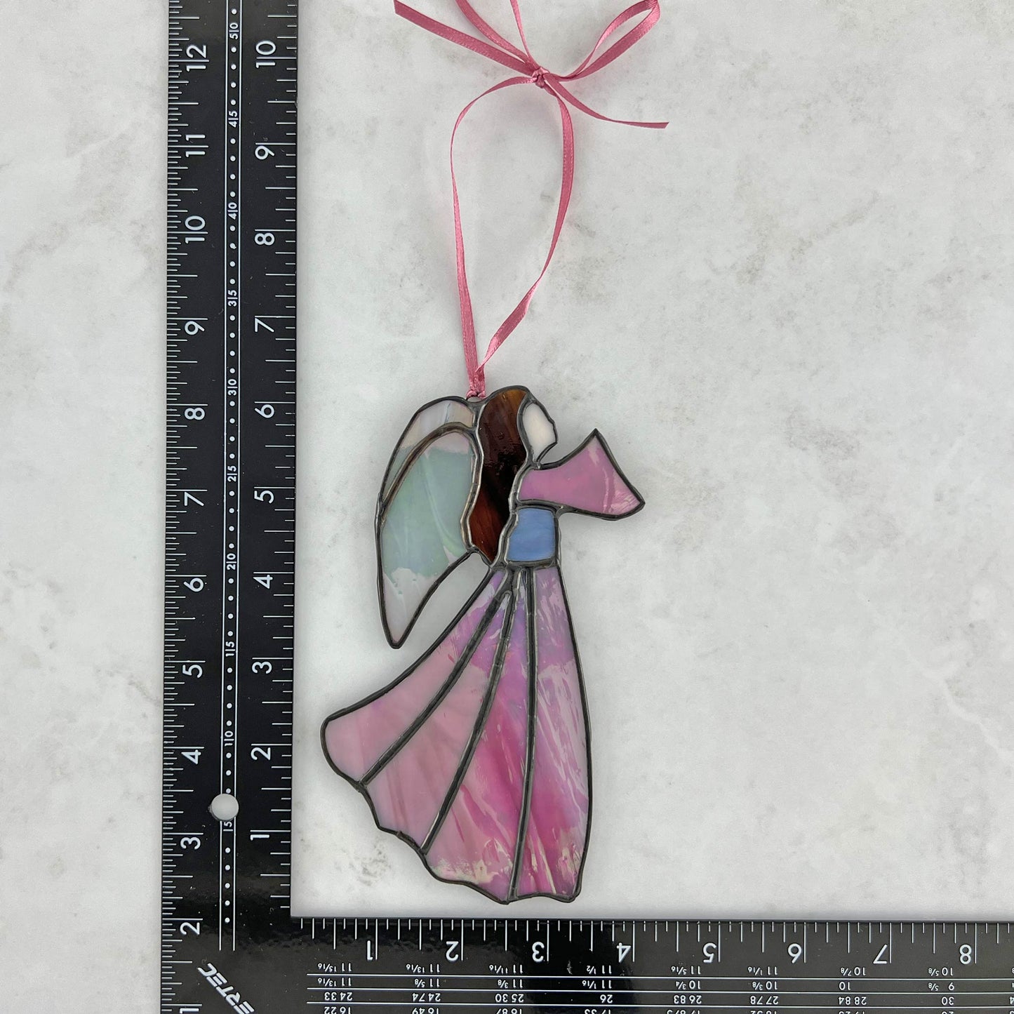 Angel in Iridescent Pink