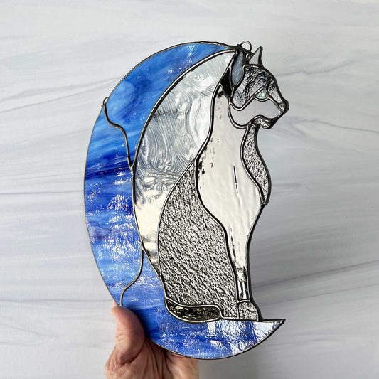 Black Cat on a Blue Moon