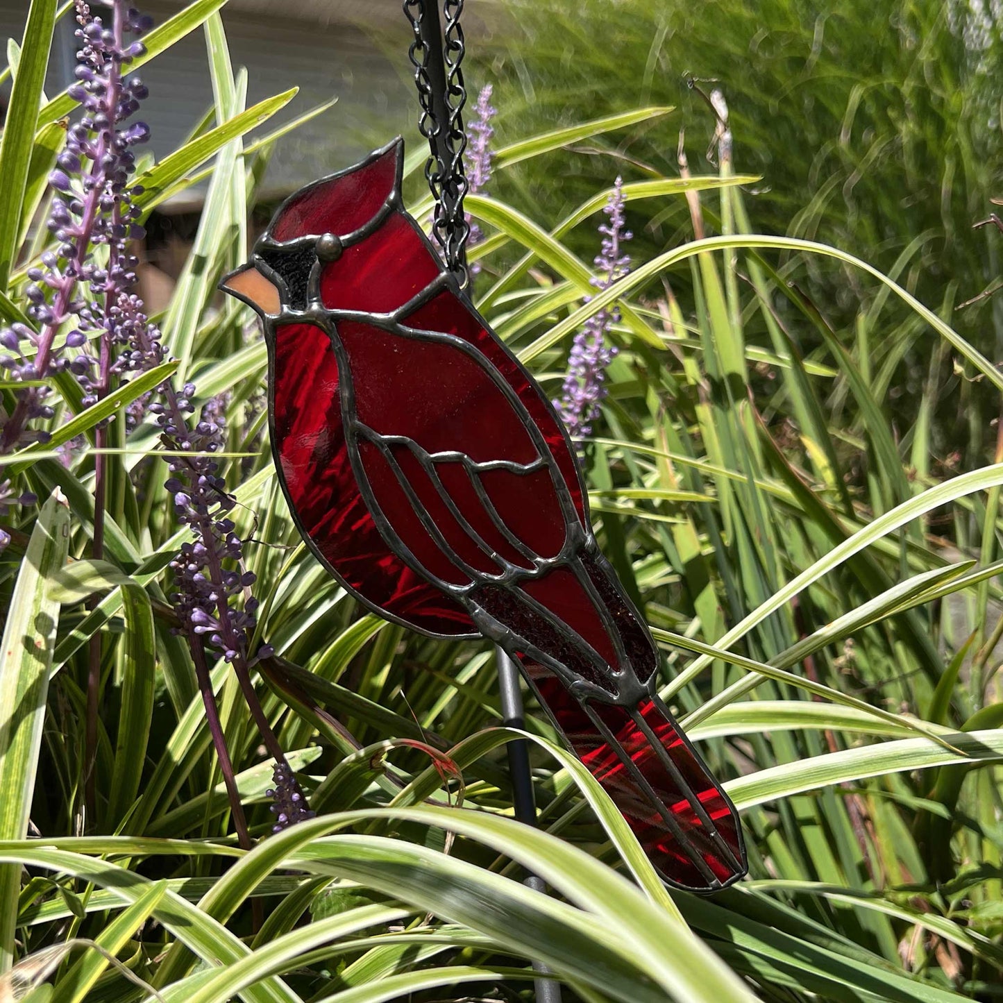 Cardinal Suncatcher - Upright