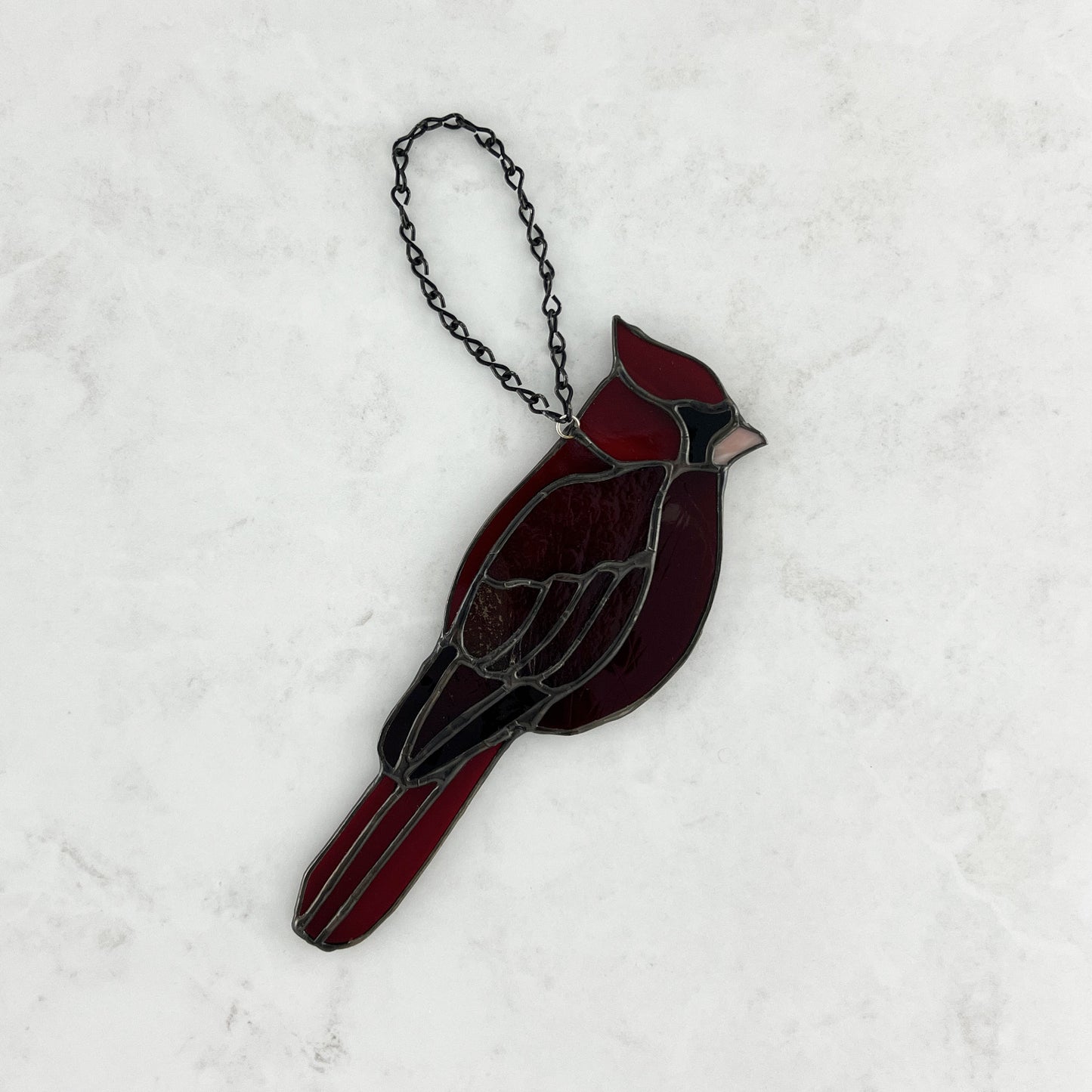 Cardinal Suncatcher - Upright