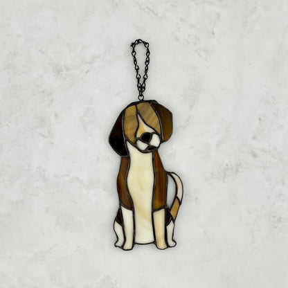 Beagle Dog Suncatcher - Ready to Play