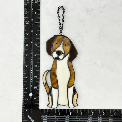 Beagle Dog Suncatcher - Ready to Play