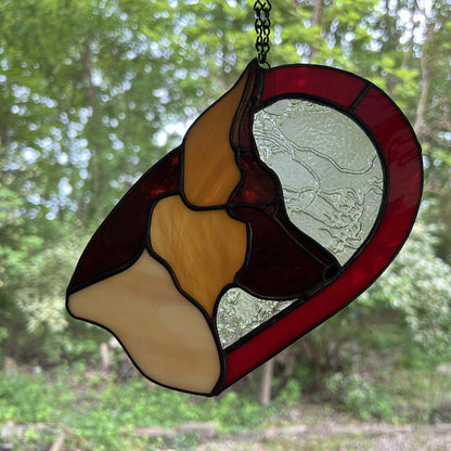 German Shepherd Suncatcher