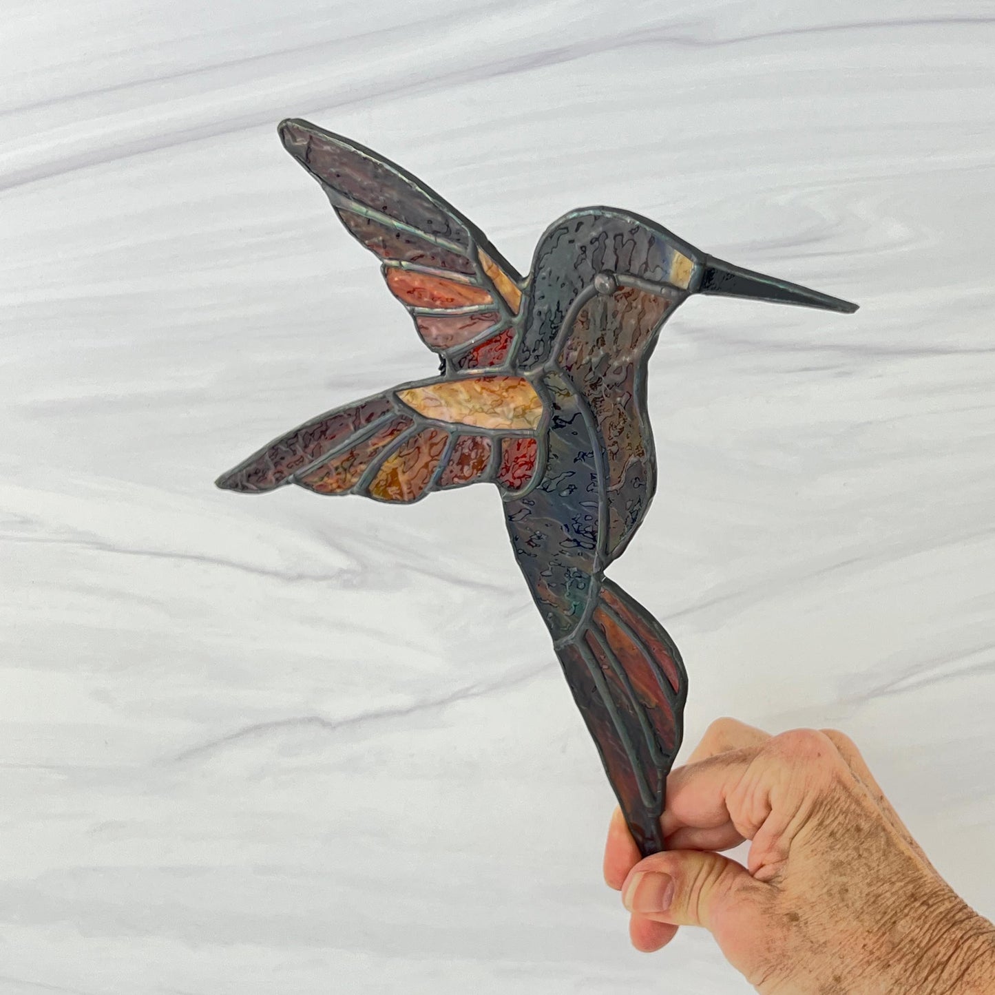 Hummingbird of Joy in Flight