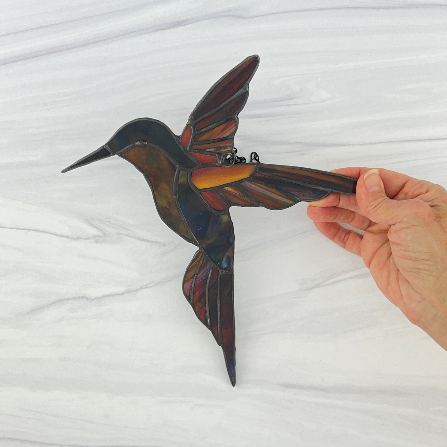 Hummingbird of Joy in Flight