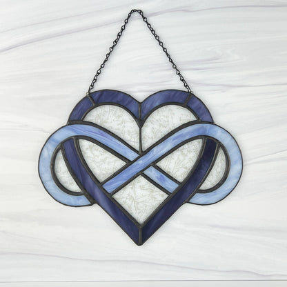 Infinity Heart - Purples