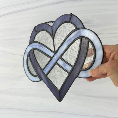 Infinity Heart - Purples