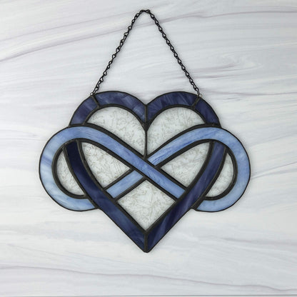 Infinity Heart - Purples