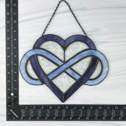 Infinity Heart - Purples