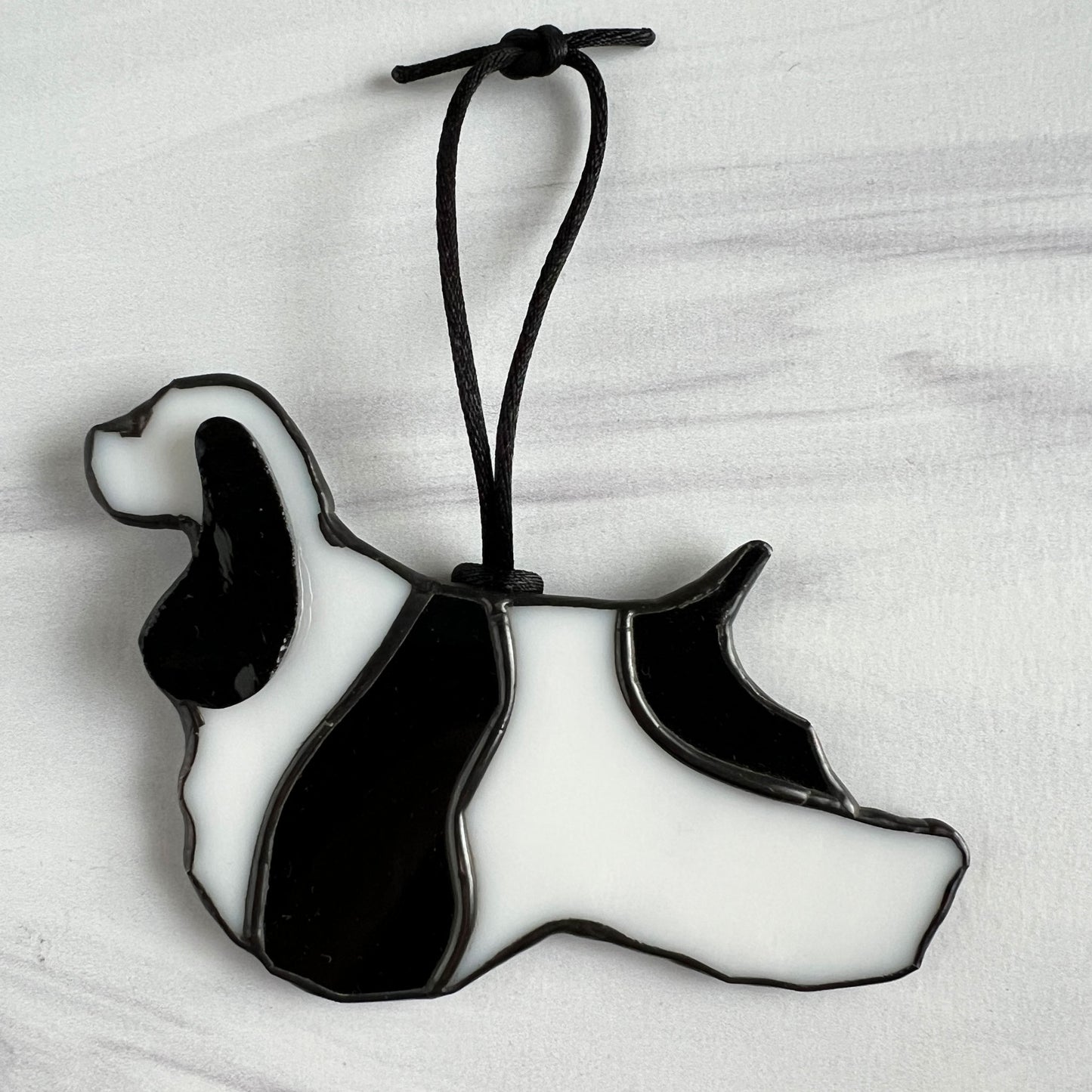American Cocker Spaniels - Custom Bust, Head in Heart, Silhouettes