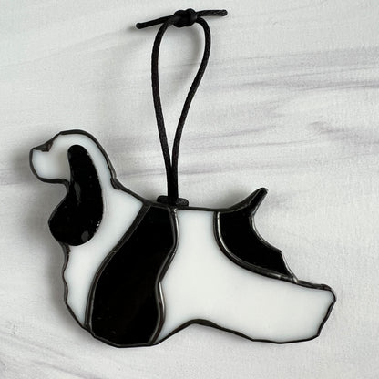 American Cocker Spaniels - Custom Bust, Head in Heart, Silhouettes