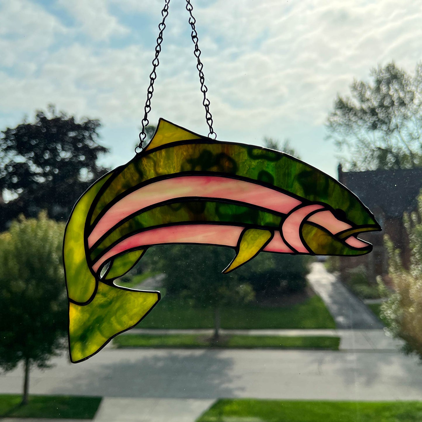 Rainbow Trout Suncatcher