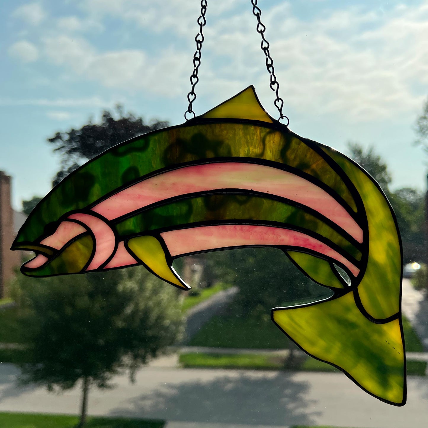 Rainbow Trout Suncatcher