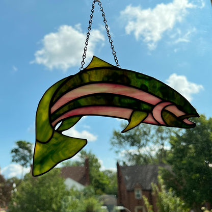 Rainbow Trout Suncatcher