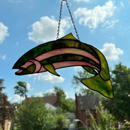 Rainbow Trout Suncatcher