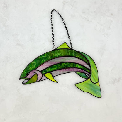 Rainbow Trout Suncatcher