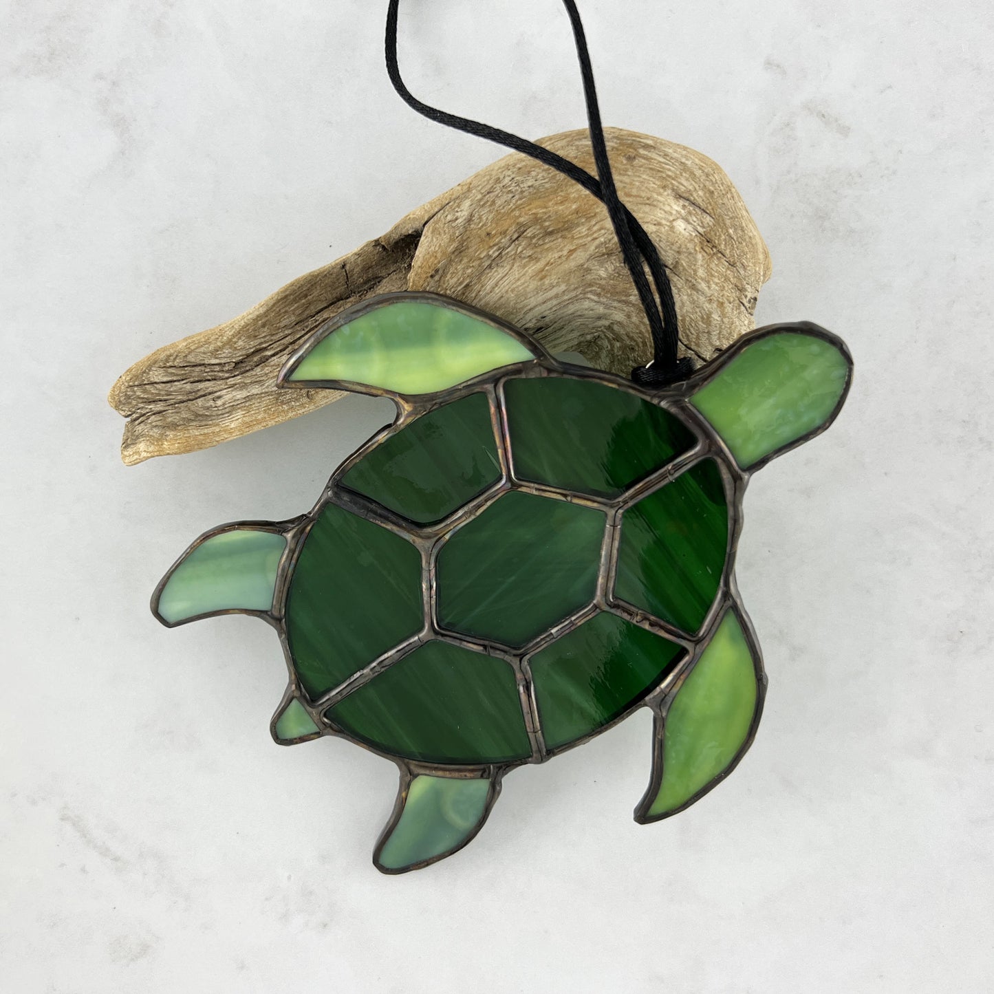 Sea Turtle - Dark Green body/Blue Green Flippers (4x5)