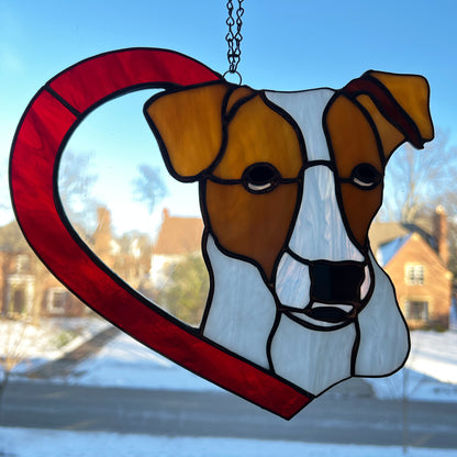 Jack Russell Terrier Heart