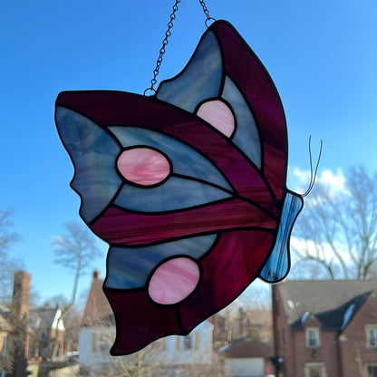 Butterfly – Iridescent Purple, Blue and Pink