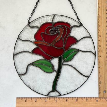 Rose Circle Suncatcher